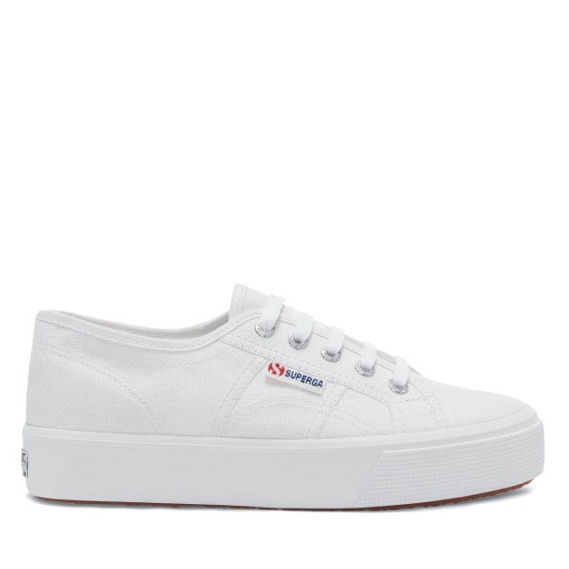 2730 Mid Platform White Superga