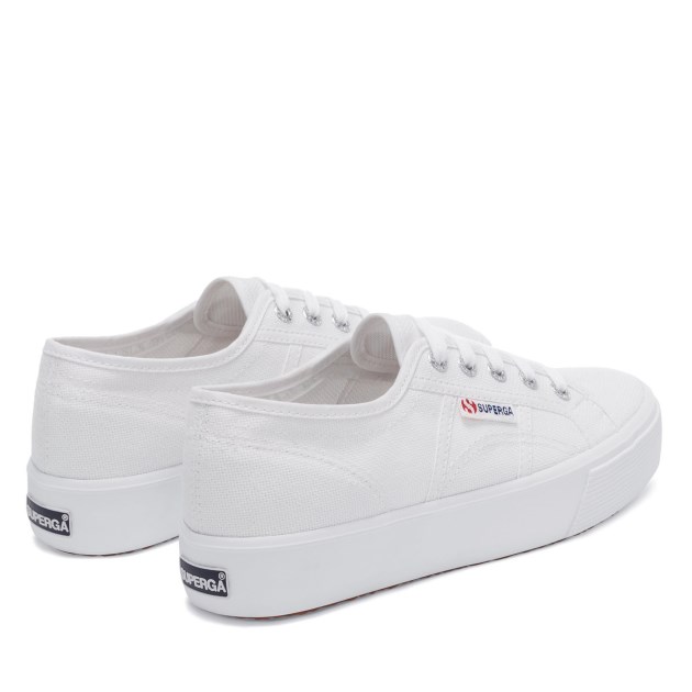2730 Mid Platform White Superga
