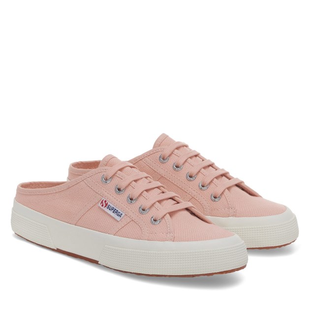 Superga 2402 Mule Pink Sush-f Avorio