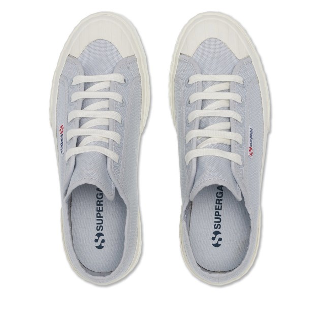 Superga 2630 Cotu Grey Lilla - F Avorio