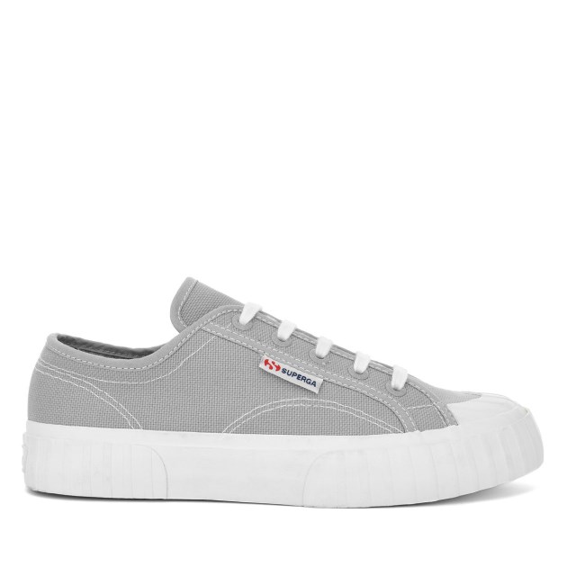Superga 2630 Cotu אפור Colomba-white Avorio