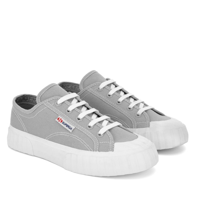 Superga 2630 Cotu אפור Colomba-white Avorio