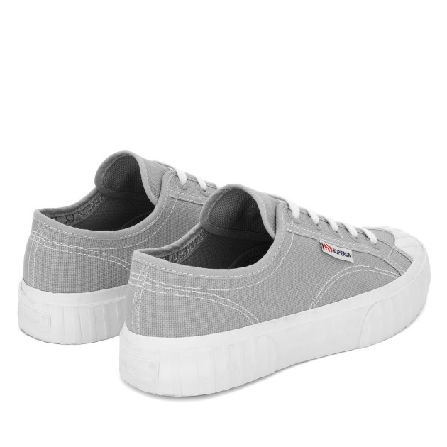 Superga 2630 Cotu אפור Colomba-white Avorio
