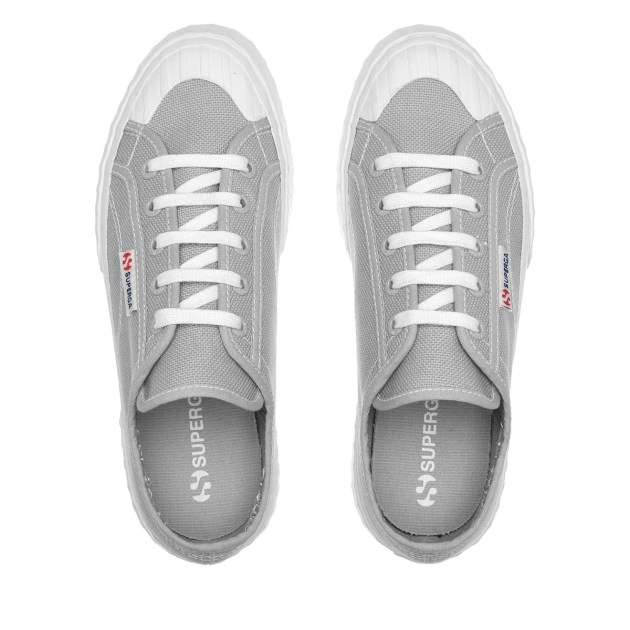 Superga 2630 Cotu אפור Colomba-white Avorio