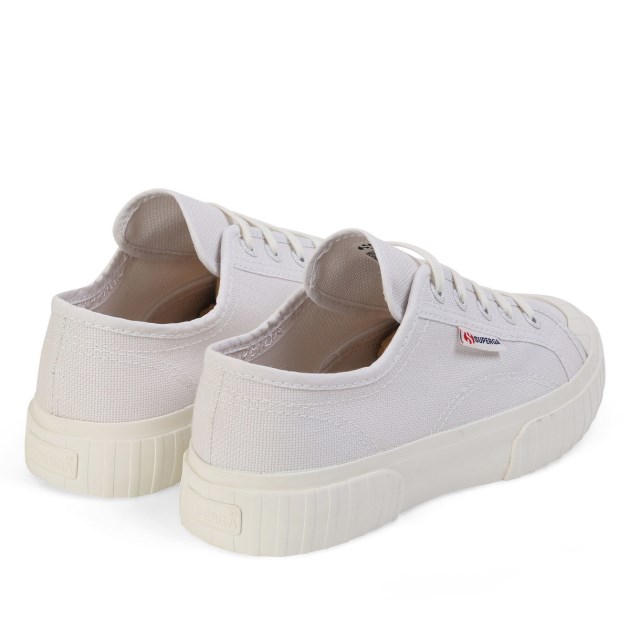 Superga 2630 Cotu אפור Lt-white Avorio