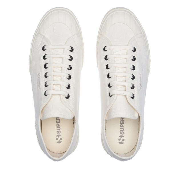 Superga 2630 Cotu לבן אבוריו-אפור קולומבה