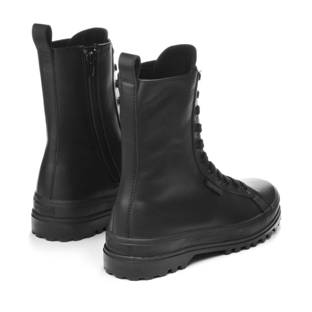 Superga 2641 Alpina High Nappa סה\כ שחור שחור