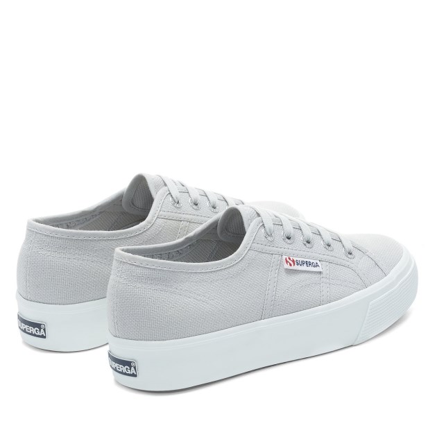 Superga 2730 Mid Platform אפר אפור