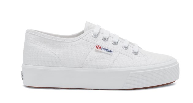 Superga 2730 Mid Platform לבן