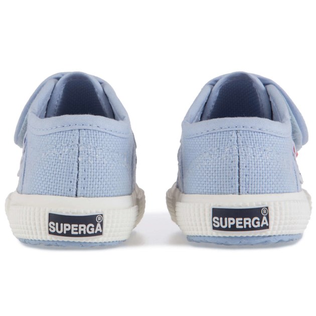 Superga 2750 Bstrap Baby Azure Daylight-f Avorio