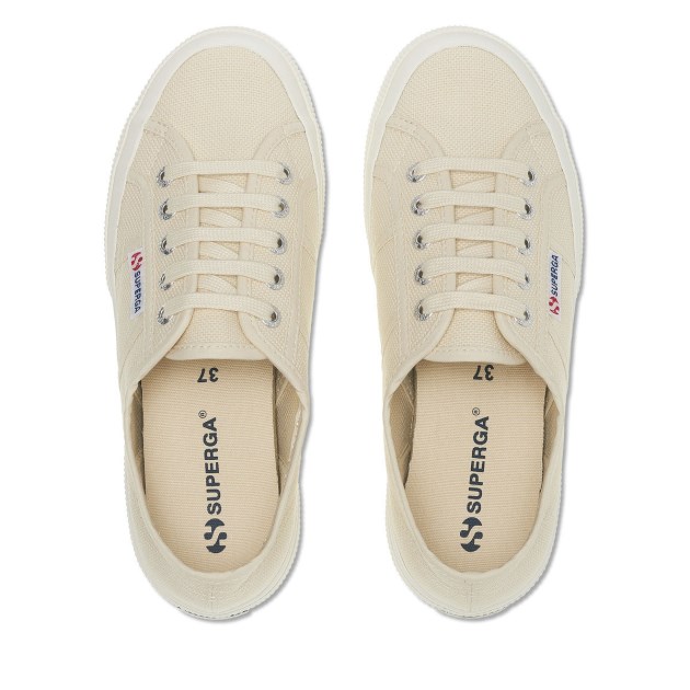 Superga 2750 Cotu Classic Beige Lt קליפת ביצה-f Avorio