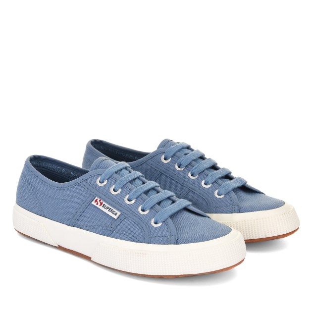 Superga 2750 Cotu Classic Blue Lt Cobalt-f Avorio