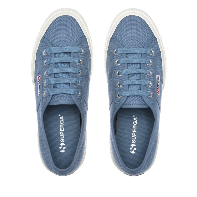 Superga 2750 Cotu Classic Blue Lt Cobalt-f Avorio