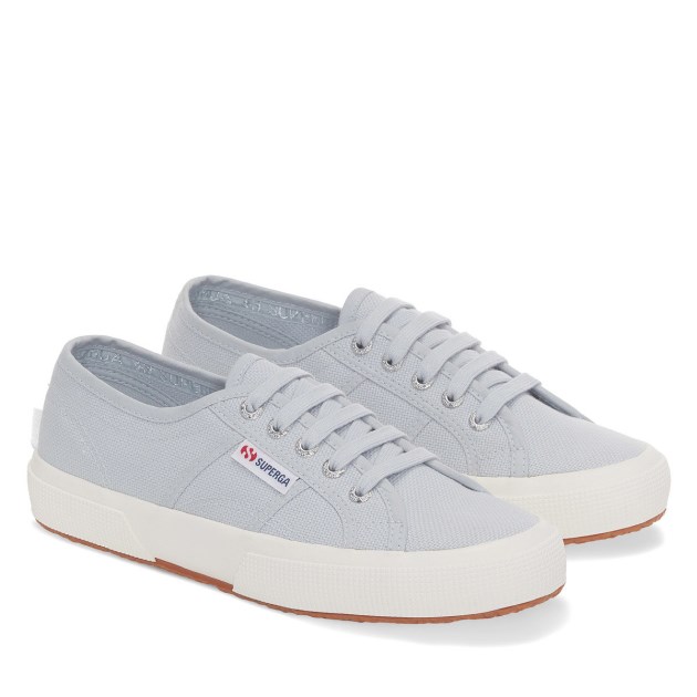 Superga 2750 Cotu Classic Grey Lilla - F Avorio