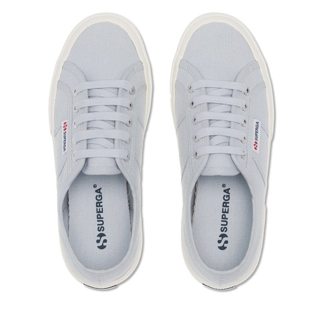 Superga 2750 Cotu Classic Grey Lilla - F Avorio