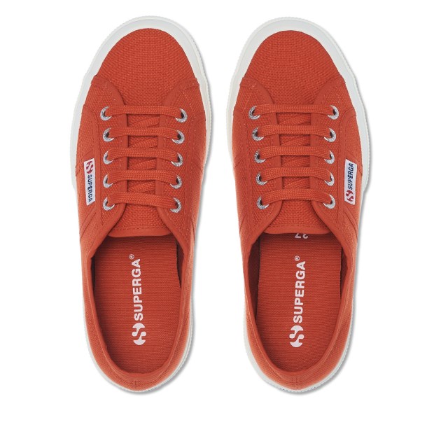 Superga 2750 Cotu Classic Red Creta-f Avorio