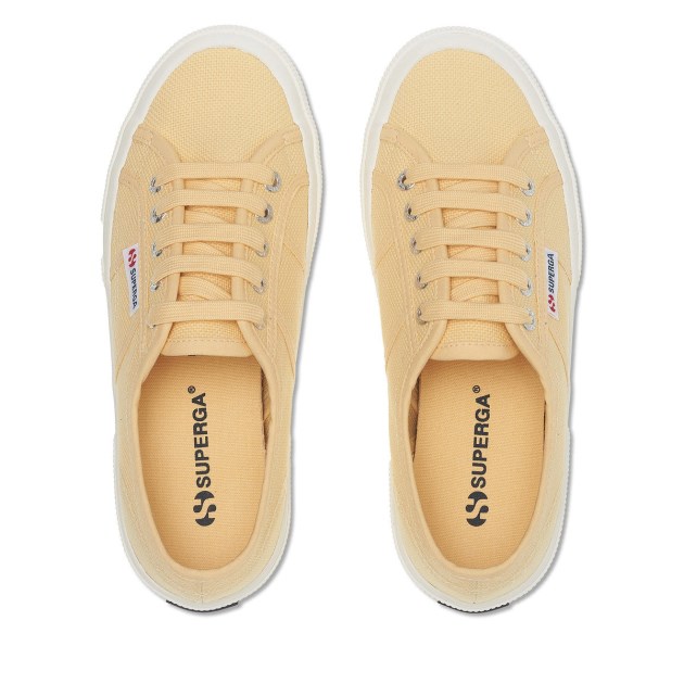 Superga 2750 Cotu Classic Yellow Lt - F Avorio