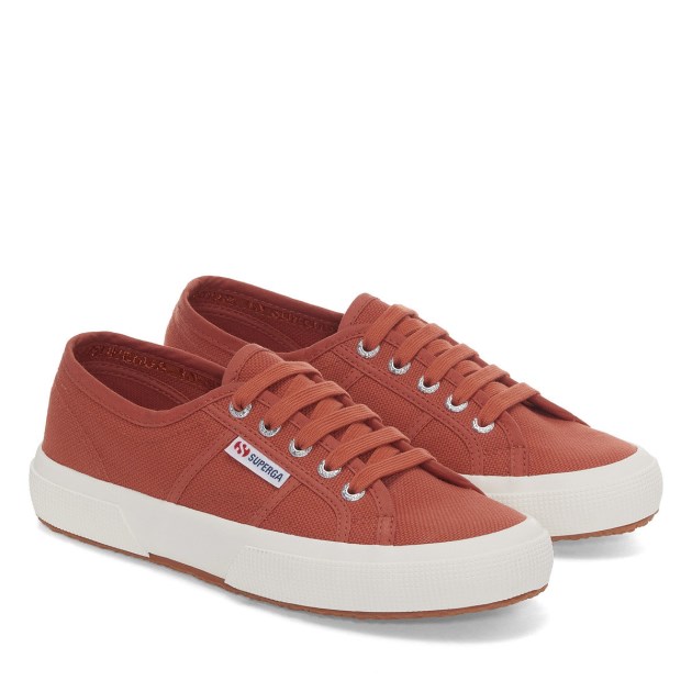 Superga 2750 Cotu Classic חום אדמדם-f Avorio