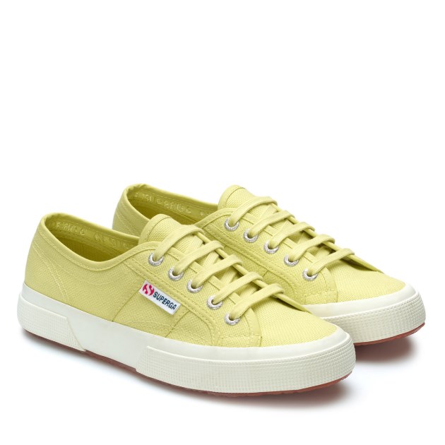 Superga 2750 Cotu Classic צהוב אבק-f Avorio