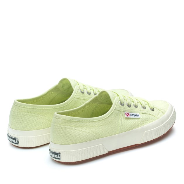 Superga 2750 Cotu Primrose ירוק קלאסי-f Avorio