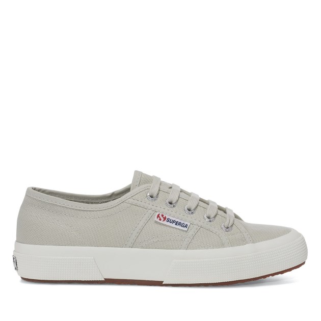 Superga 2750 Cotu קלאסי חול אפור-f Avorio