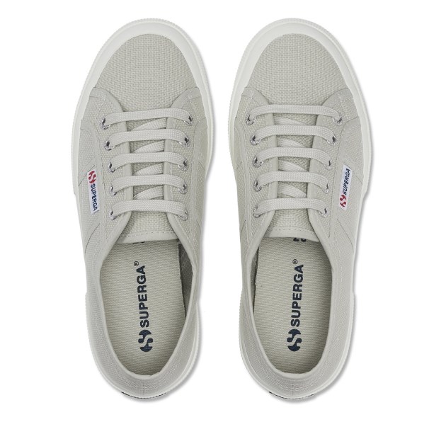 Superga 2750 Cotu קלאסי חול אפור-f Avorio