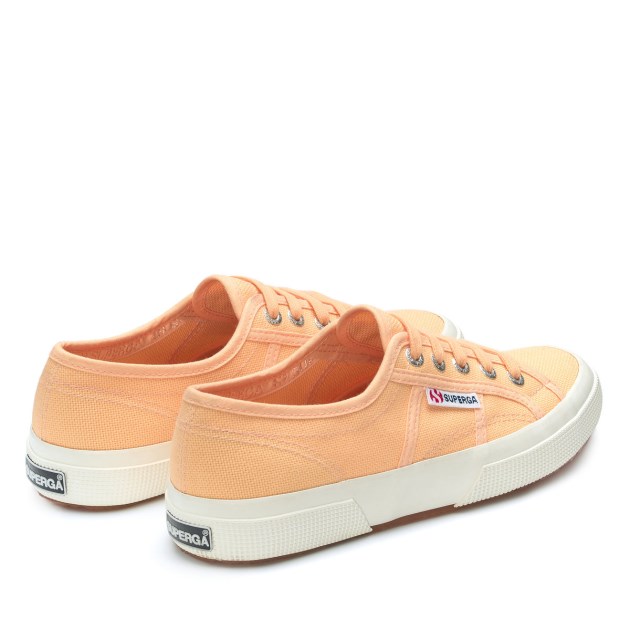Superga 2750 Cotu קלאסי משמש כתום-f Avorio