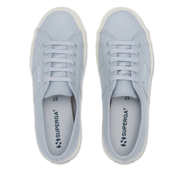 Superga 2750 Efglu Grey Lilla - F Avorio