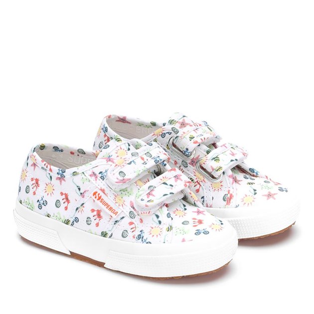 Superga 2750 Fantasy Covj Seastar לבן-רב-צבעוני