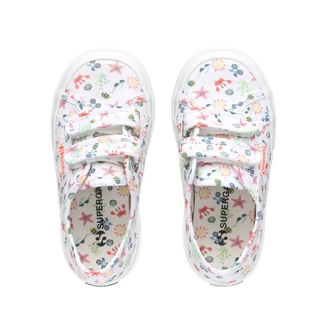 Superga 2750 Fantasy Covj Seastar לבן-רב-צבעוני