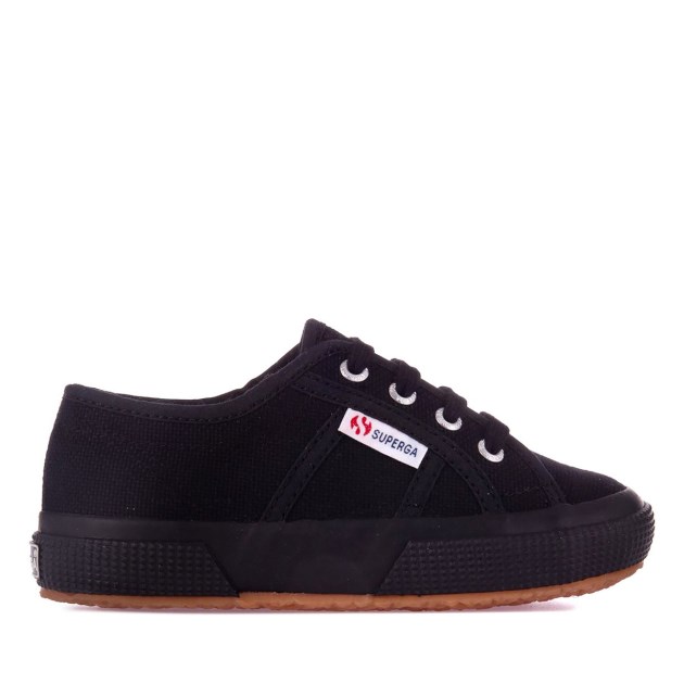 Superga 2750 Jcot Classic Kids Full Black