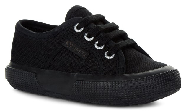 Superga 2750 Jcot Classic Kids Total Black