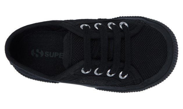 Superga 2750 Jcot Classic Kids Total Black