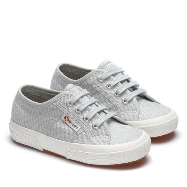 Superga 2750 Jcot Classic Kids אפור Lilla-f Avorio