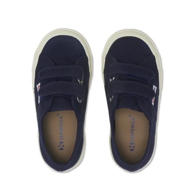 Superga 2750 Jstrap Classic Kids Navy