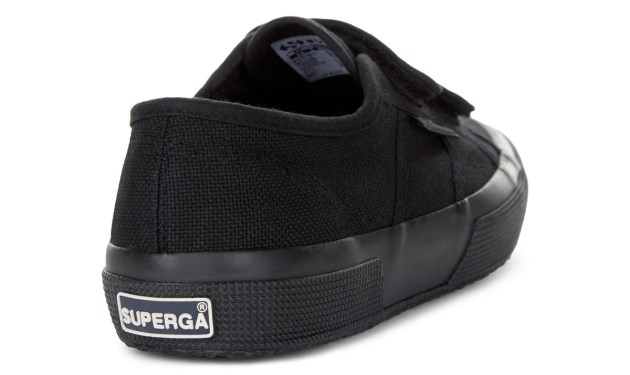 Superga 2750 Jstrap Classic Kids Total שחור