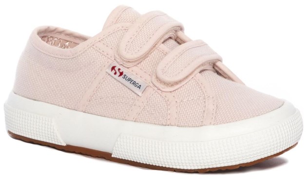 Superga 2750 Jstrap Classic Kids ורוד לילך חיוור