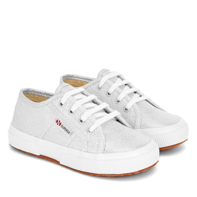 Superga 2750 Laew Kids אפור כסף