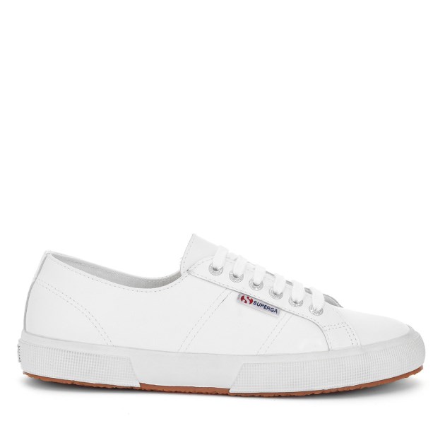 Superga 2750 Nappa Lea לבן