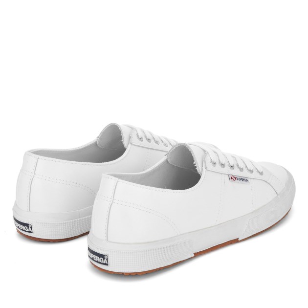 Superga 2750 Nappa Lea לבן