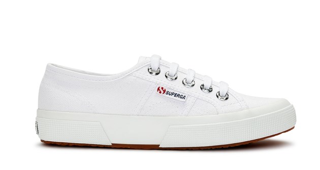 Superga 2750 Resin Eyelets לבן-אפור צב