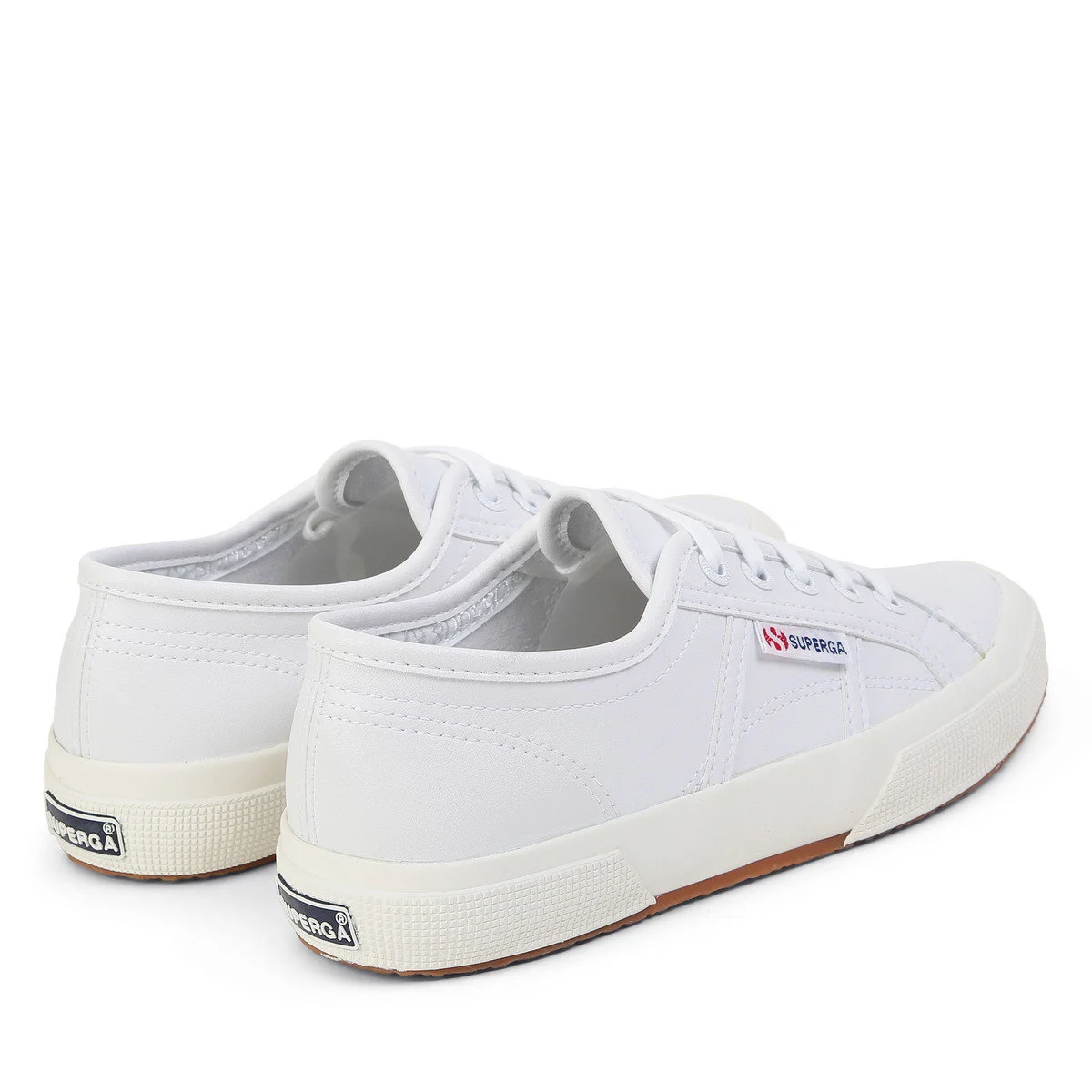 Superga 2750 עור טבעוני לבן אופטי - F Avorio