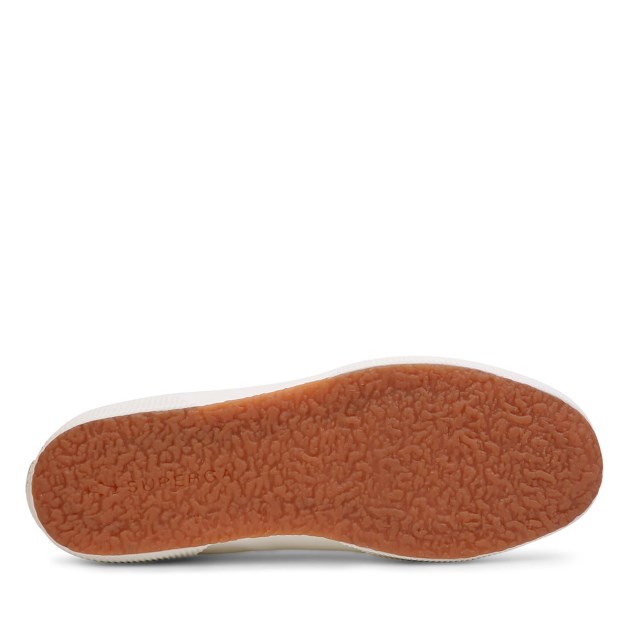 Superga 2750 קנבס אורגני צבע טבעי מנגוסטן