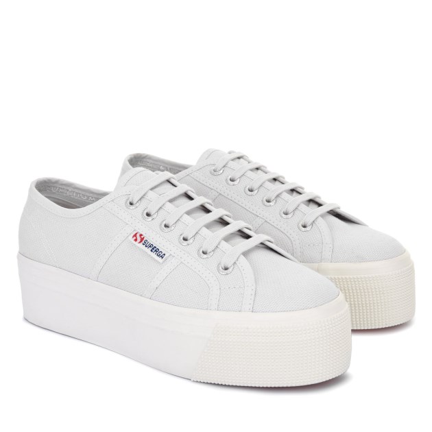 Superga 2790 Linea Up Down אפור Lt-white Avorio