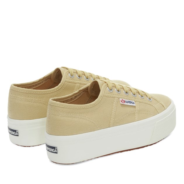 Superga 2790 Linea למעלה למטה בז\ שקדים-f Avorio