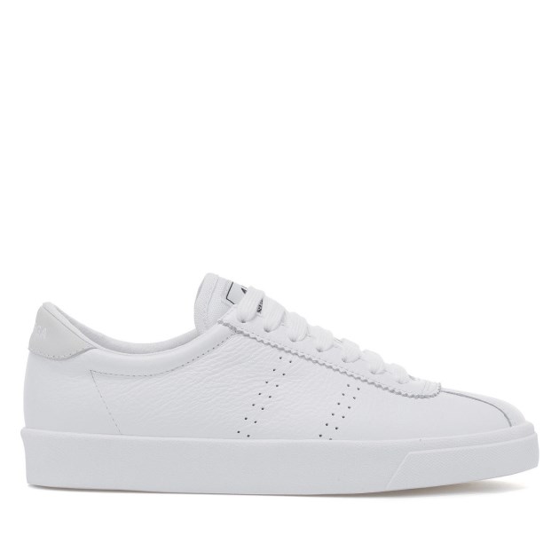 Superga 2843 Club S Comfort Leather לבן מלא לבן