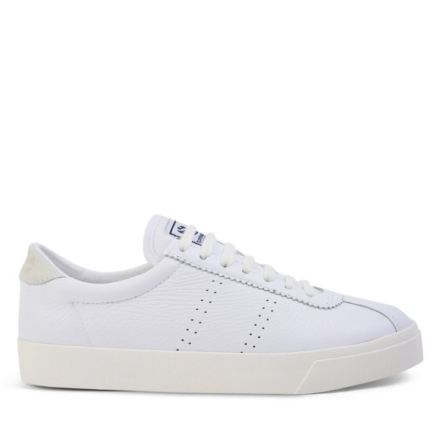 Superga 2843 Superga Sport Club S גסו לבן-לבן אבוריו-בז