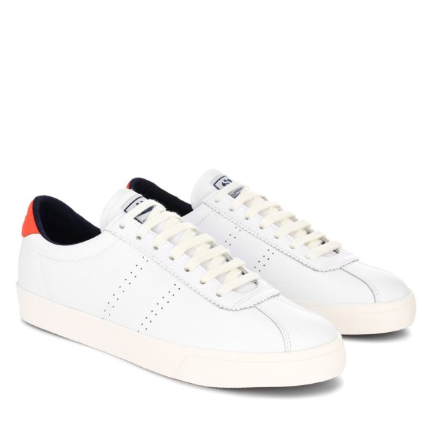 Superga 2843 Superga Sport Club S כתום עגבנייה-כחול נייבי