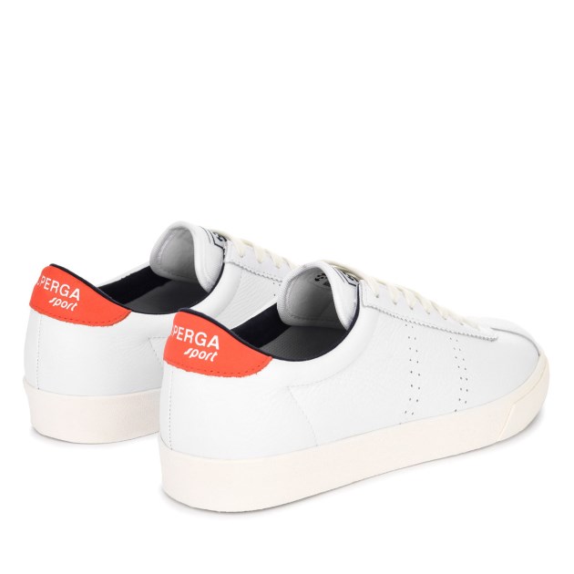 Superga 2843 Superga Sport Club S כתום עגבנייה-כחול נייבי