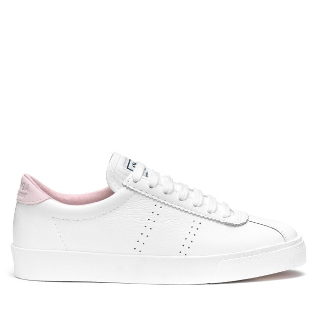 Superga 2843 Superga Sport Club S לבן-ורוד Lt